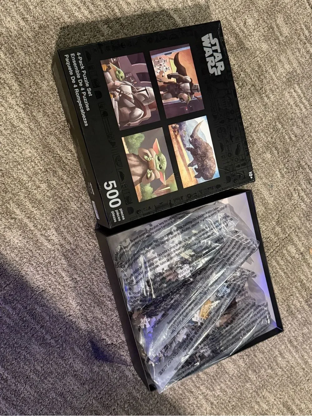 Star Wars The Mandalorian 4-Pack Puzzle Set
